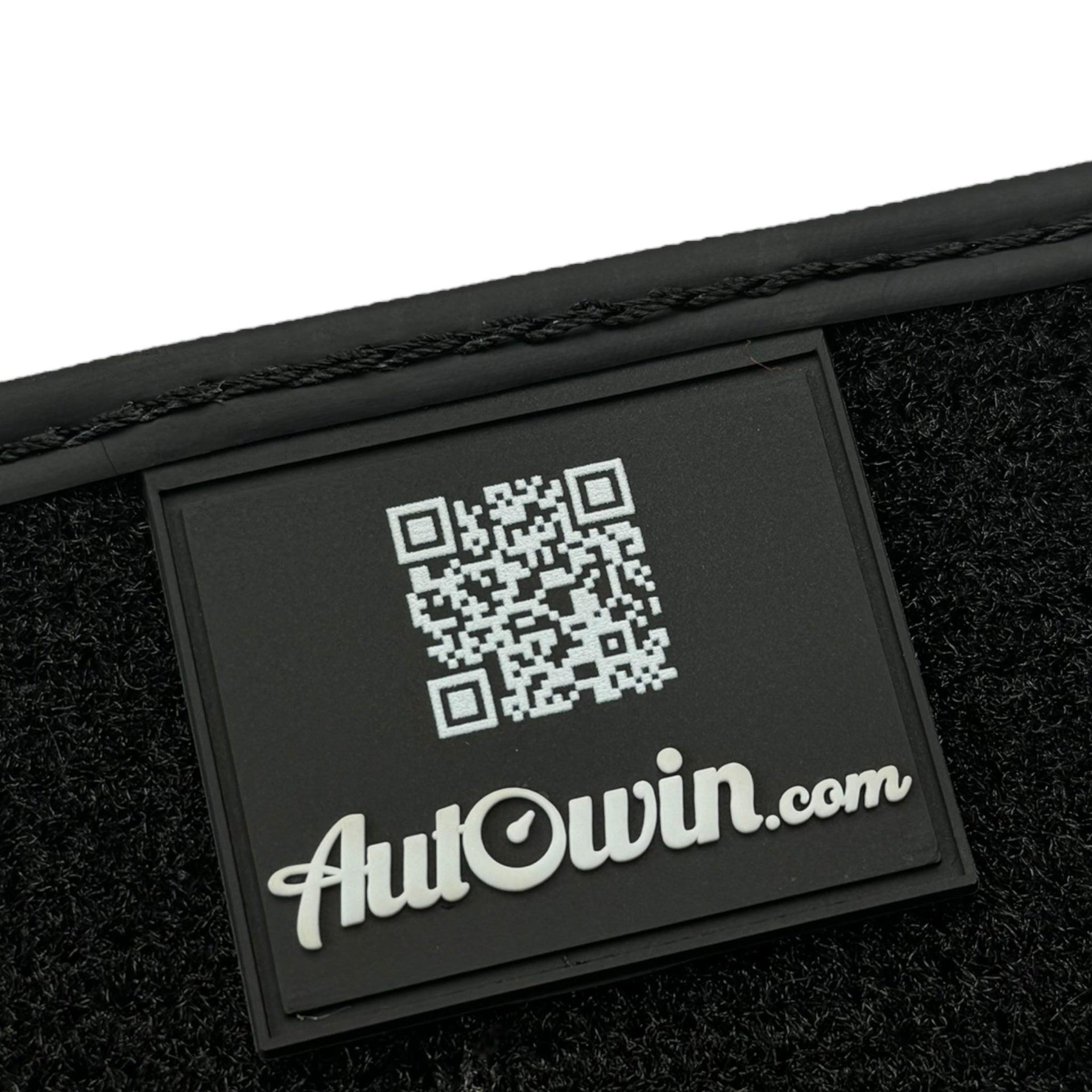 Black Sheepskin Floor Mats for BMW iX (2022-2024) - AutoWin