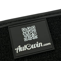 Black Sheepskin Floor Mats for BMW iX (2022-2024) - AutoWin