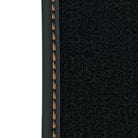 Floor Mats for Rolls Royce Spectre (2023-2024) with Orange Leather - AutoWin