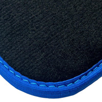 Floor Mats for Ferrari Purosangue with Blue Trim | Italian Edition - AutoWin