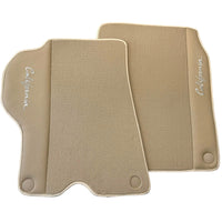 Beige Floor Mats for Ferrari California (2008-2014) with Beige Leather - AutoWin
