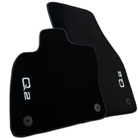 Black Floor Mats for Audi Q2 (2020-2024) - AutoWin