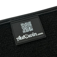 Black Floor Mats for Audi R8 (2015-2024) with Black Trim - AutoWin