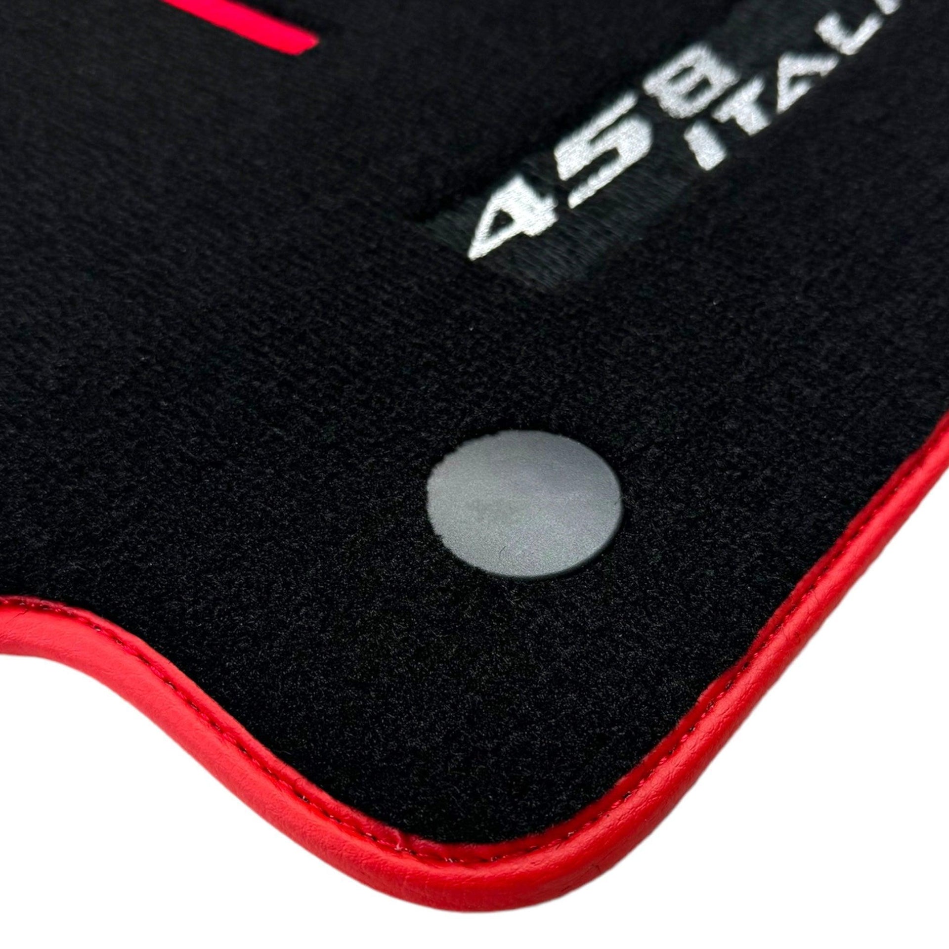 Floor Mats for Ferrari 458 Italia (2009-2015) with Red Trim - AutoWin