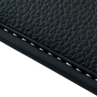 Black Floor Mats for Ferrari Portofino M with Leather | AutoWin