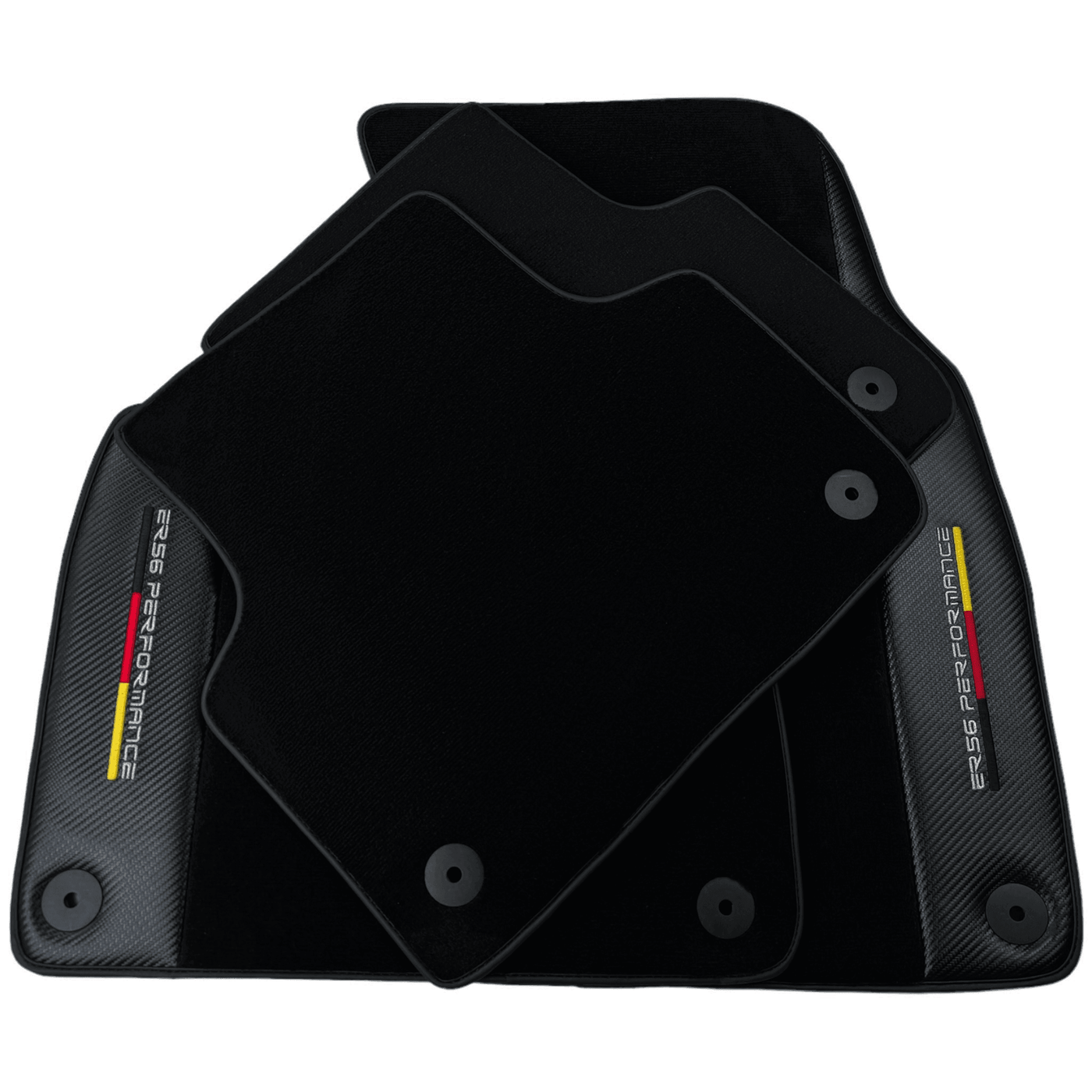 Black Floor Mats for Audi A4 - B7 Sedan (2005-2008) | ER56 Performance - AutoWin
