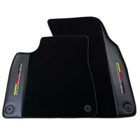 Black Floor Mats for Porsche 987 Cayman (2009-2012) with Carbon | ER56 Performance - AutoWin