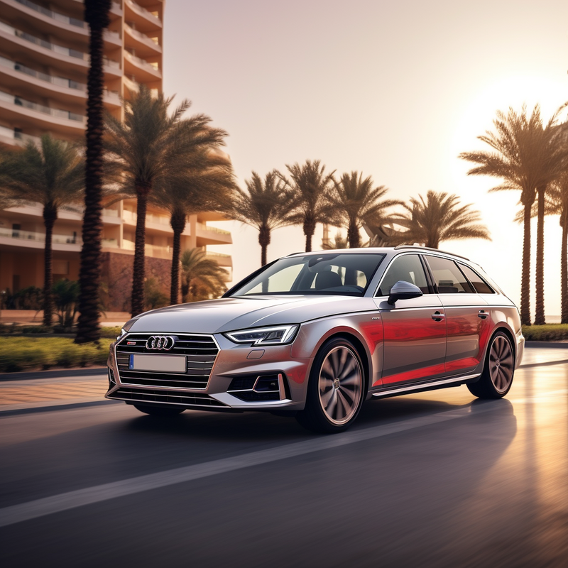 سجادات أرضية النخبة مصممة لسيارة Audi A4 B9 Avant (2018-2019)