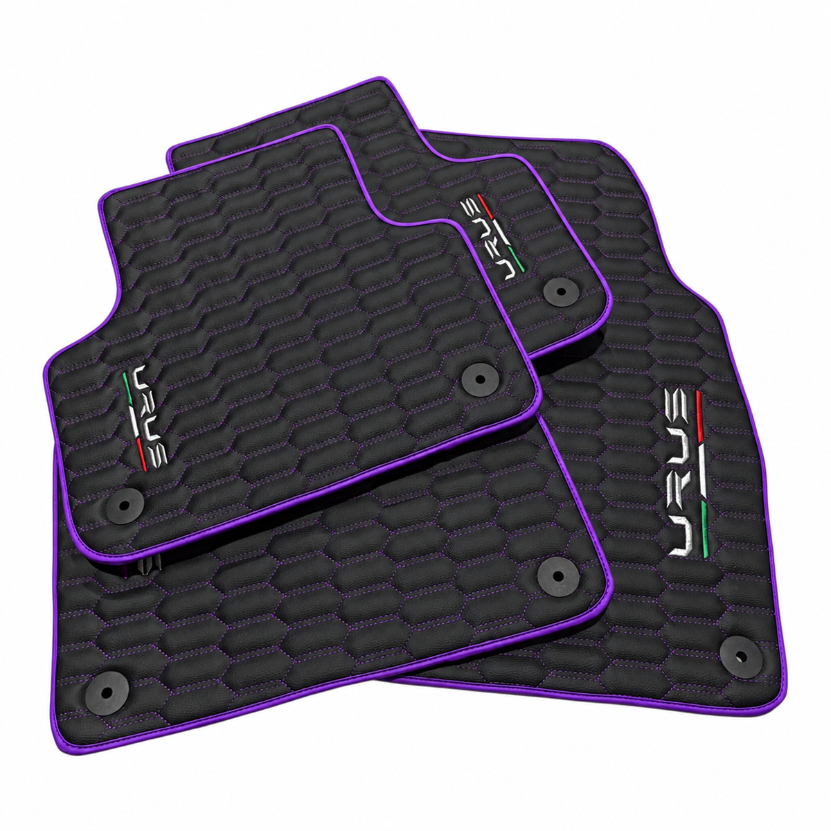 Premium Custom Black Floor Mats for Lamborghini Urus (2018-2027)