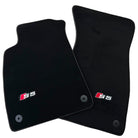 Black Floor Mats for Audi S5 2-door Convertible (2007-2024) - AutoWin