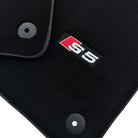 Black Floor Mats for Audi S5 2-door Coupe (2007-2024) - AutoWin