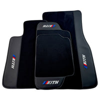 Black Floor Mats for BMW XM G09 (2023-2024) | Fighter Jet Edition - 