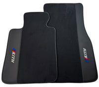 Black Floor Mats for BMW XM G09 (2023-2024) | Fighter Jet Edition - 