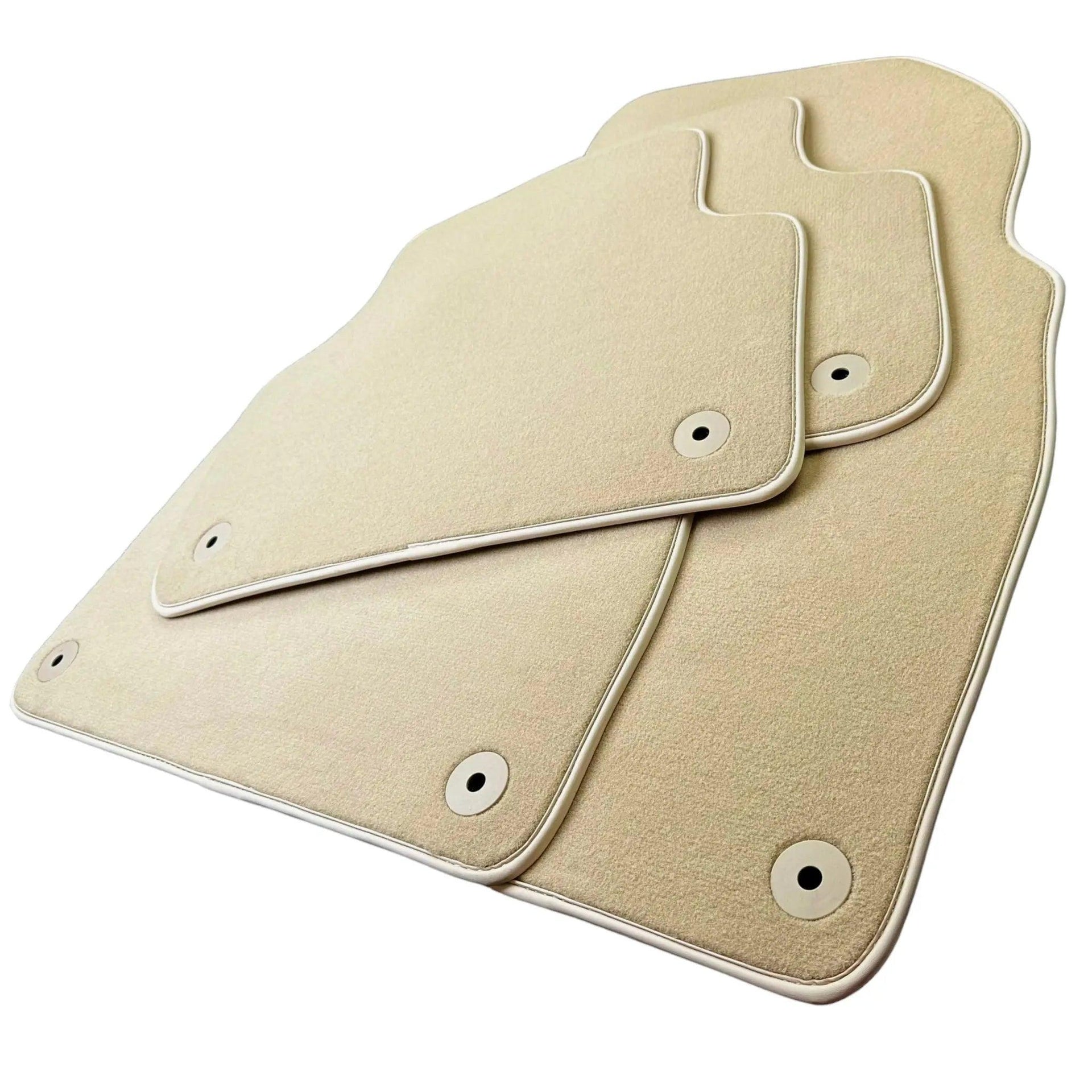 Beige Floor Mats For Bentley Flying Spur (2005-2013) - AutoWin