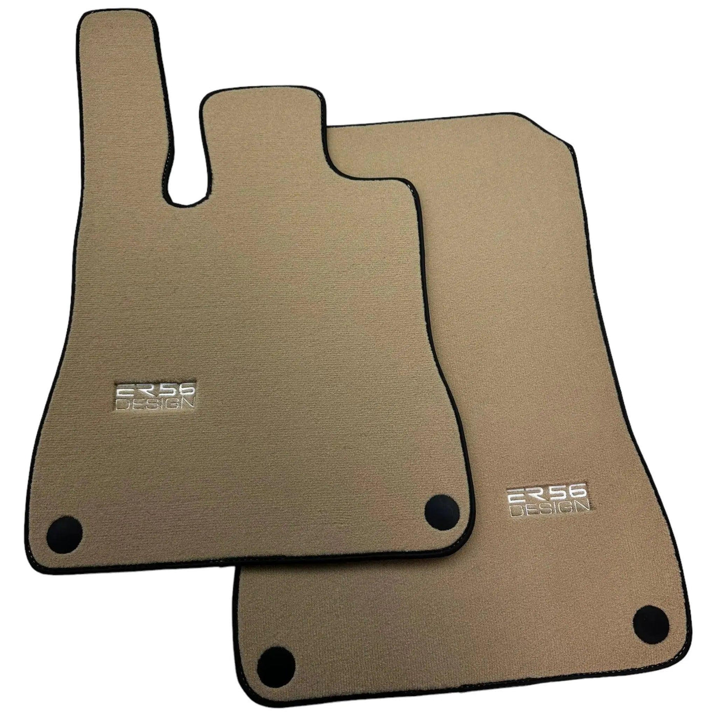 Beige Floor Mats For Mercedes-Benz SLK R170 (1996-1998) - AutoWin