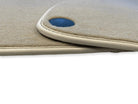 Beige Floor Mats For Mercedes-Benz SLK R171 (2004-2011) - AutoWin