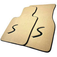 Beige Floor Mats for Mini Clubman F54 (2019-2023) - AutoWin