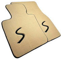 Beige Floor Mats for Mini Clubman F54 (2019-2023) - AutoWin