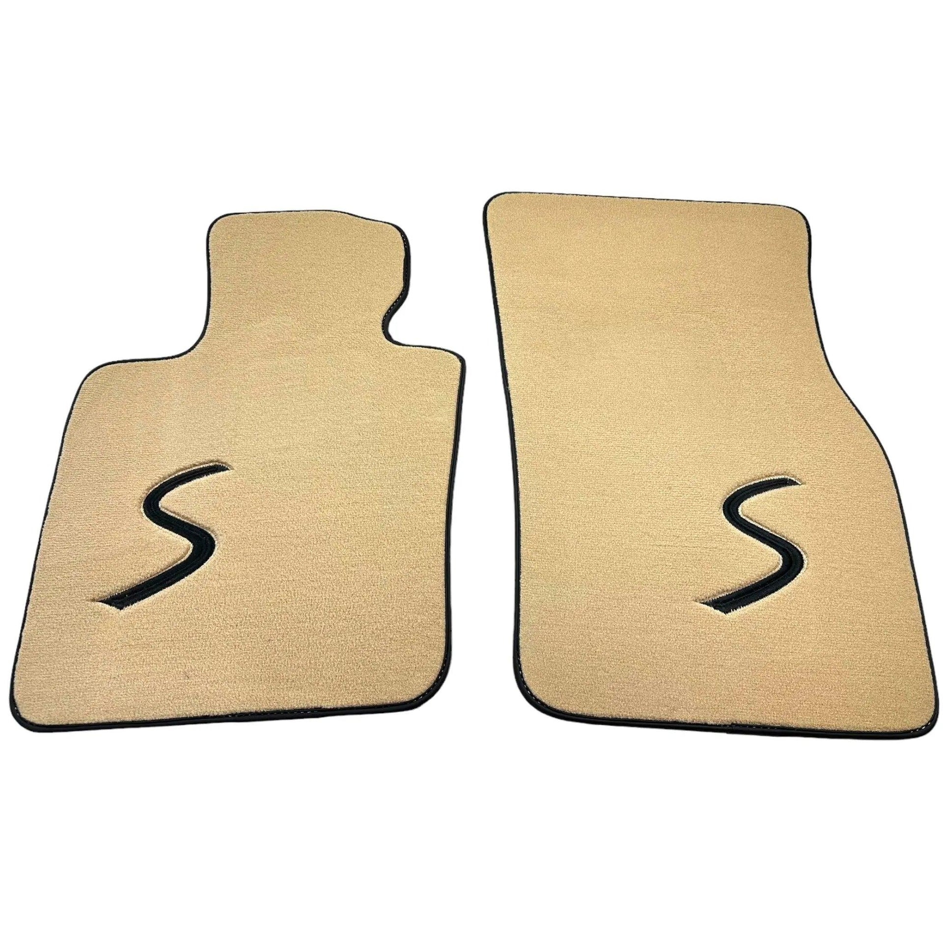 Beige Floor Mats for Mini Clubman R55 (2007-2015) - AutoWin