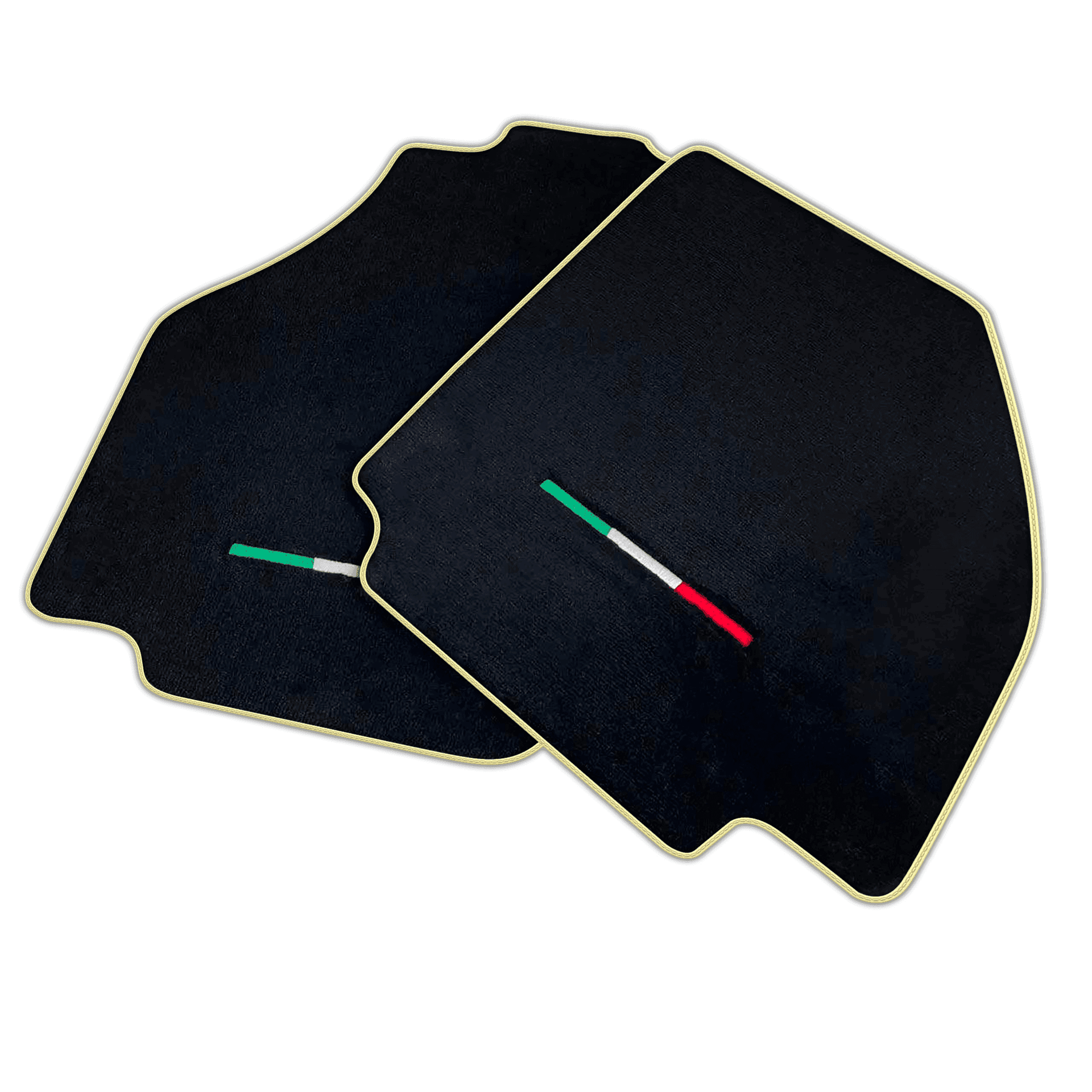 Black Floor Mats for Ferrari 488 Pista Spider (2019-2021) | Various Trim Colors