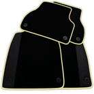 Customizable Black Floor Mats for Audi A6 - C6 Sedan (2004-2008)
