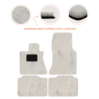 Premium Sheepskin Floor Mats for Rolls-Royce Phantom Sedan (2003-2016)