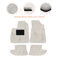 Premium Sheepskin Floor Mats for Bentley Continental GT (2003-2011)