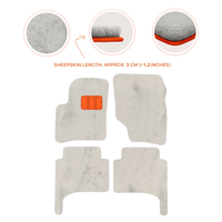 Premium Quality Sheepskin Floor Mats for Porsche 550 (1953-1956)