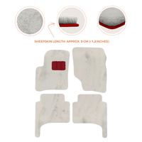 Premium Quality Sheepskin Floor Mats for Porsche 550 (1953-1956)