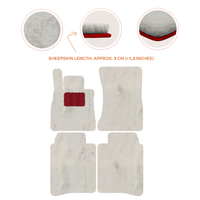 Luxury Sheepskin Floor Mats for Mercedes-Benz S-Class X222 | 2015-2021