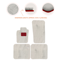 Premium Sheepskin Floor Mats for Bentley Bentayga (2015-2023)