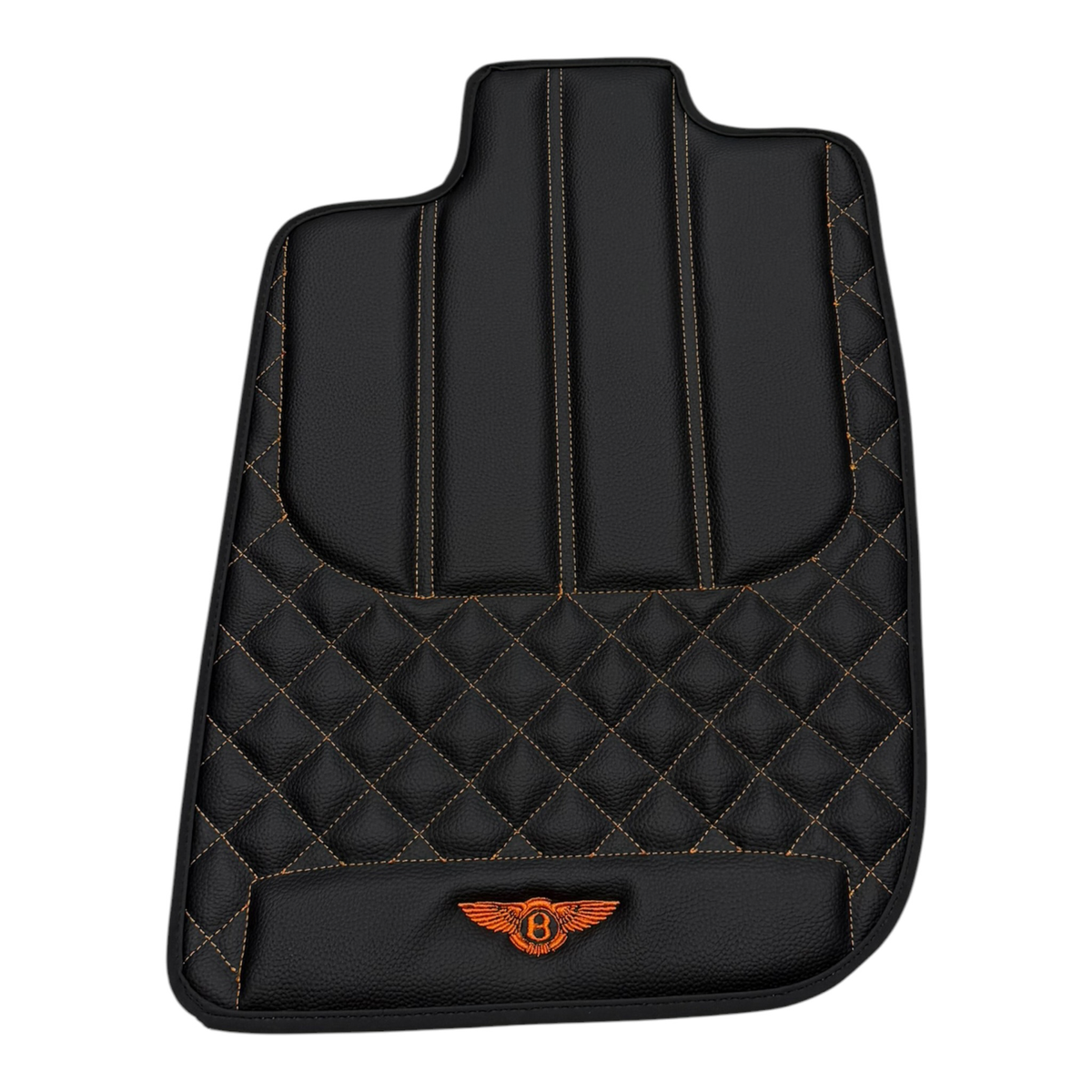 Sheepskin Floor Mats For Bentley Continental GTC (2018-2023) ER56 Design