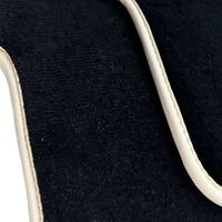 Black Floor Mats For BMW 8 Series E31 2-door Coupe (1989-1999) - AutoWin