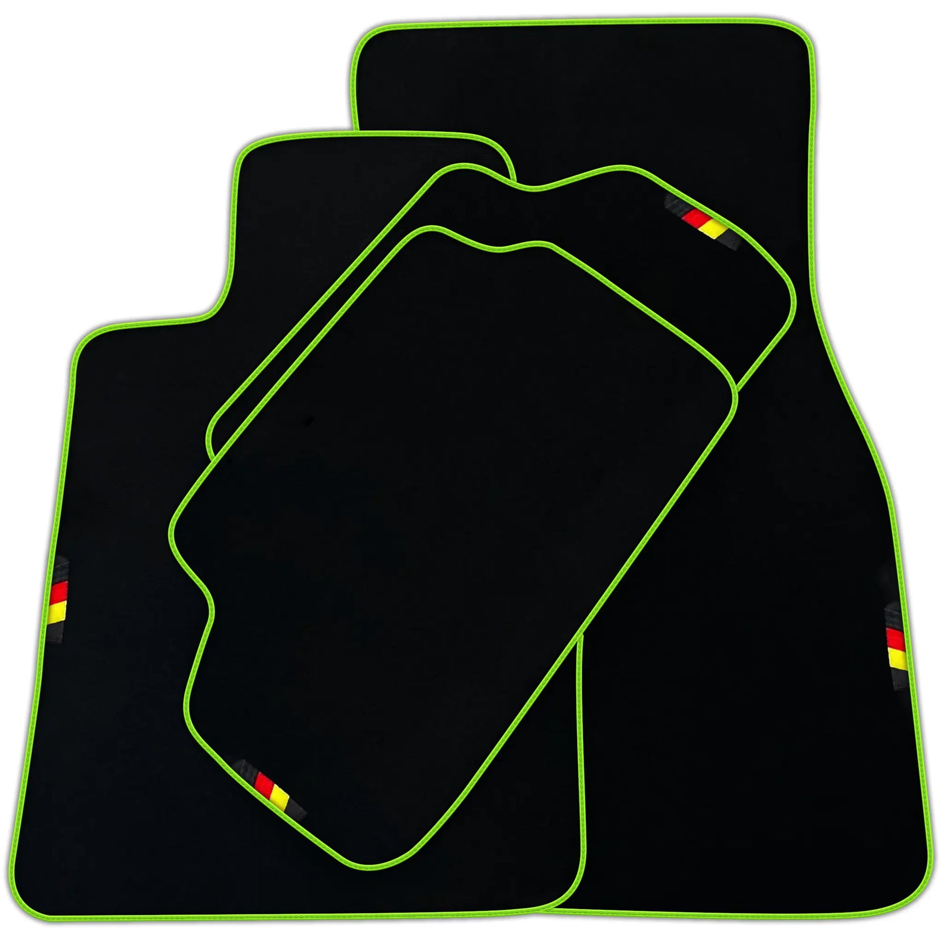 Black Floor Mats For BMW 8 Series Gran Coupe G16 Germany Edition AutoWin Brand | Various Trim Colors