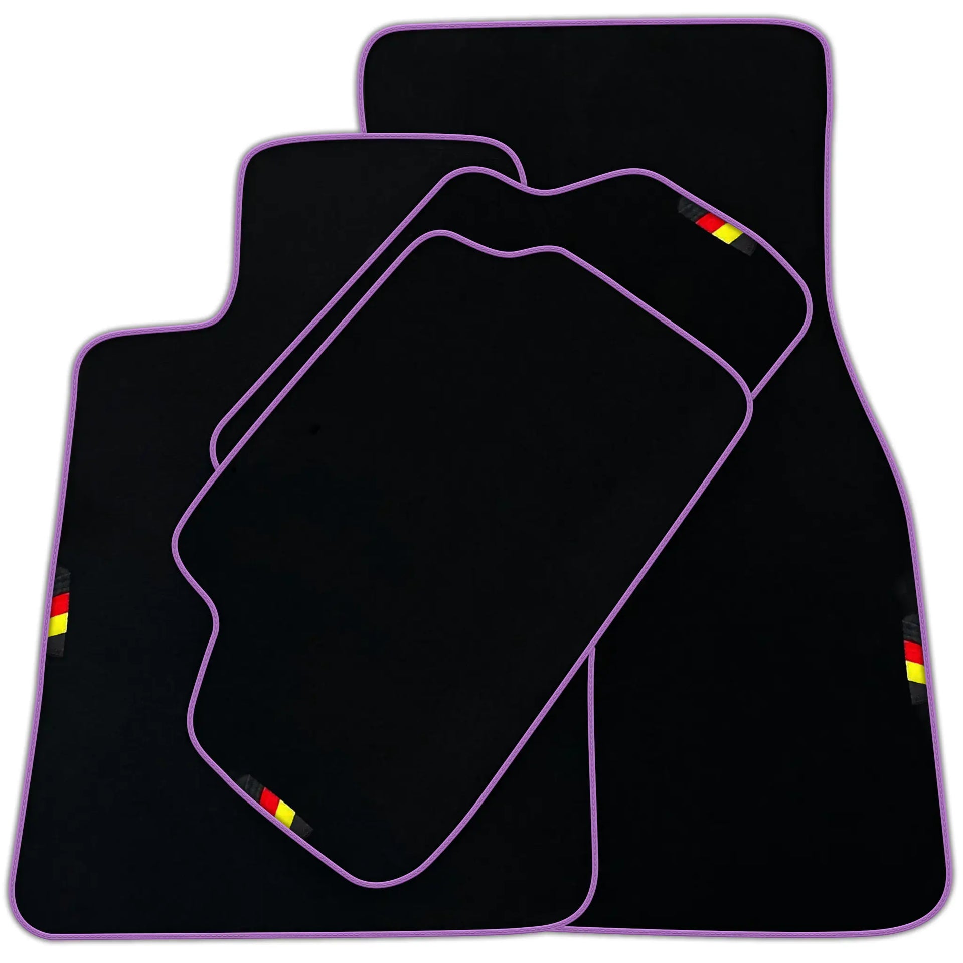 Black Floor Mats For BMW 8 Series Gran Coupe G16 Germany Edition AutoWin Brand | Various Trim Colors