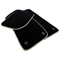 Black Floor Mats For Bentley Continental GTC Convertible (2018–2023) - AutoWin