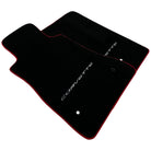 Black Floor Mats For Chevrolet Corvette C6 (2005-2013) - AutoWin