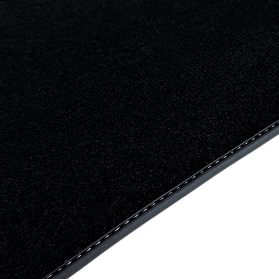 Black Floor Mats for BMW G60 (2023-2026) Sedan with Gray Leather