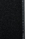 Black Floor Mats for Mini Clubman F54 (2015-2019) with Leather - AutoWin