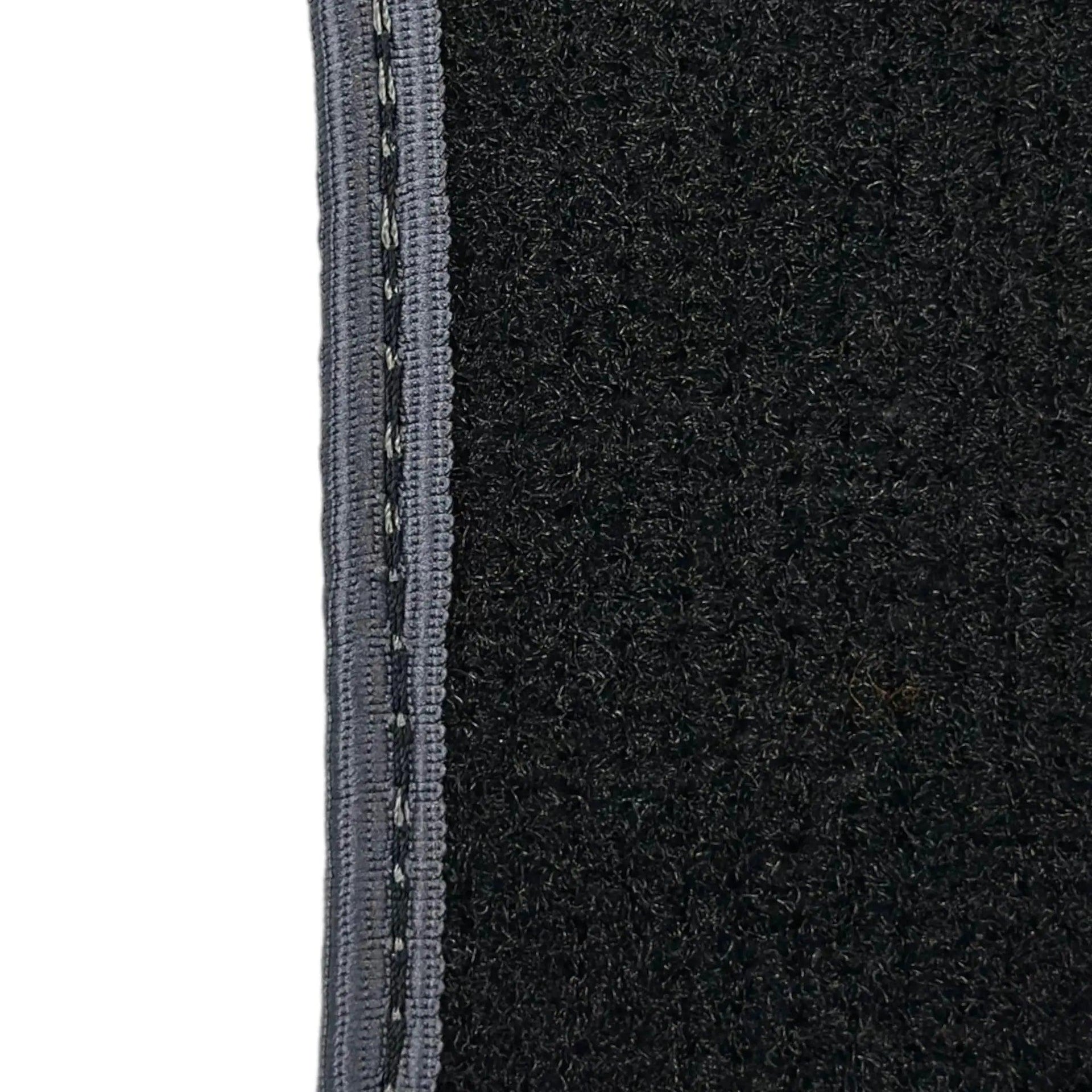 Black Floor Mats for Mini Clubman F54 (2019-2023) | Gray Trim - AutoWin