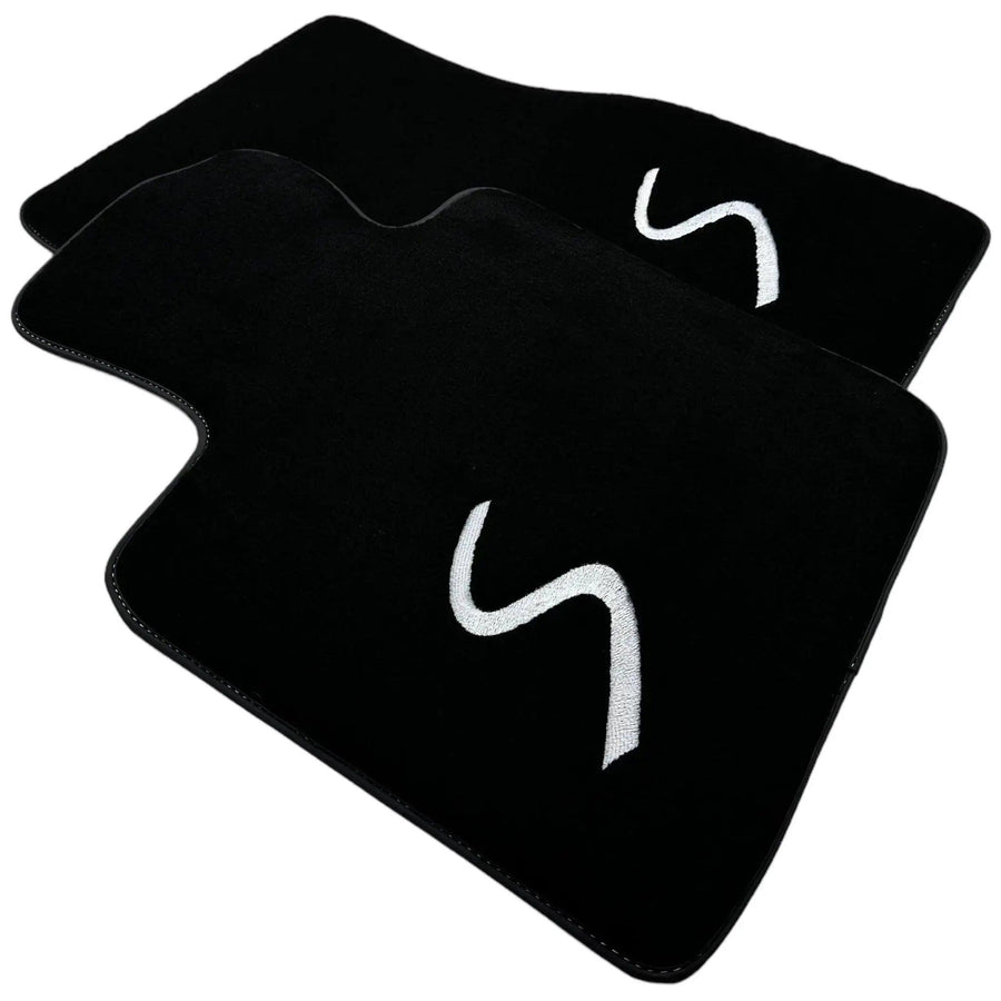 Black Floor Mats for Mini Clubman R55 (2007-2015) - AutoWin