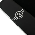 Black Floor Mats for Mini Clubman R55 (2007-2015) with Leather | White Trim - AutoWin