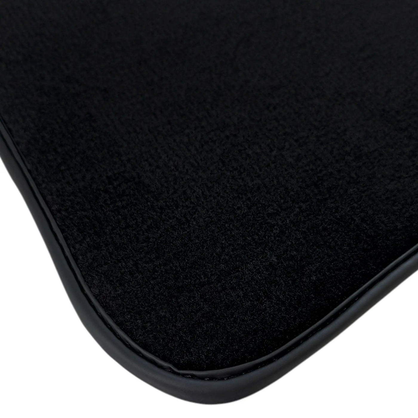 Black Floor Mats for Rolls Royce Spectre (2023-2024) with Green Leather