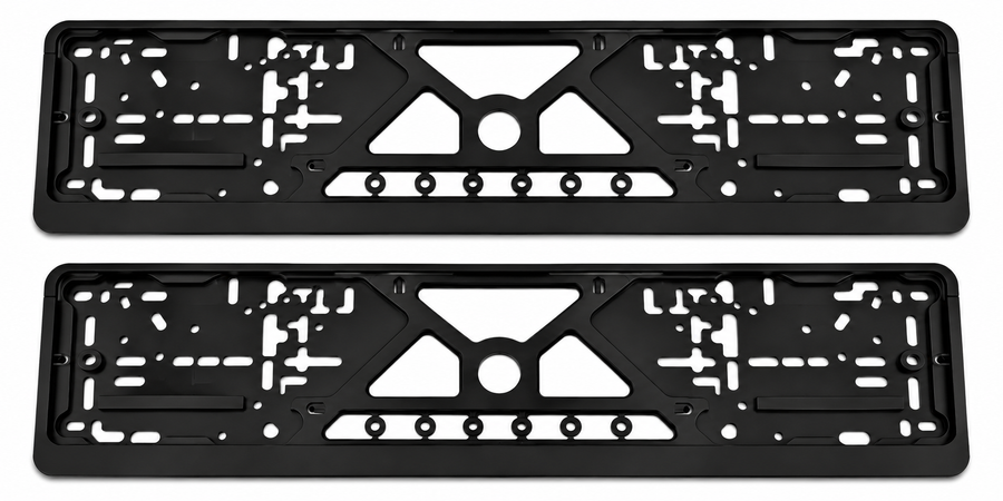 Autowin Empty Number Plate Holder Eu Standard Size 52 cm x 11 cm