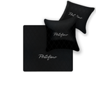 Custom Black Leather Floor Mats for Ferrari 812 Superfast (2018-2023)