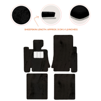 Premium Sheepskin Floor Mats for Bentley Mulsanne (2010-2020)