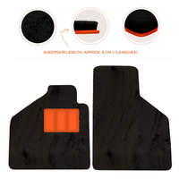 Premium Sheepskin Floor Mats for Lamborghini Aventador (2012-2022)