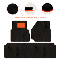 Luxurious Premium Sheepskin Floor Mats for Range Rover (2012-2022)