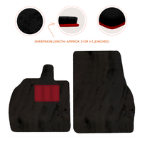 Luxury Sheepskin Floor Mats for Lamborghini Revuelto 2024-2025
