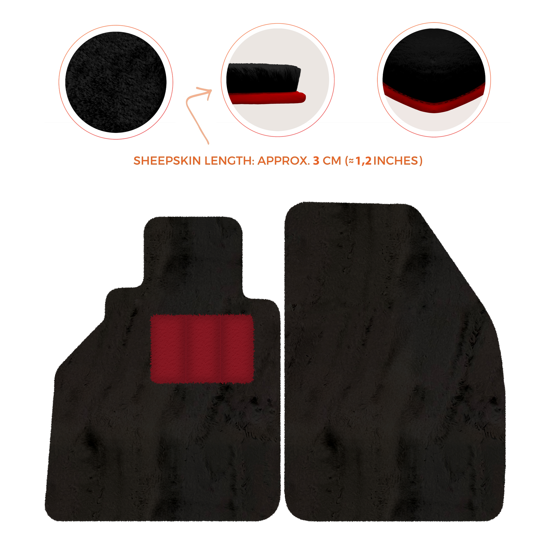 Customizable Floor Mats From Carpet With Leather for Porsche 986 Boxster (1996-2004) - AutoWin